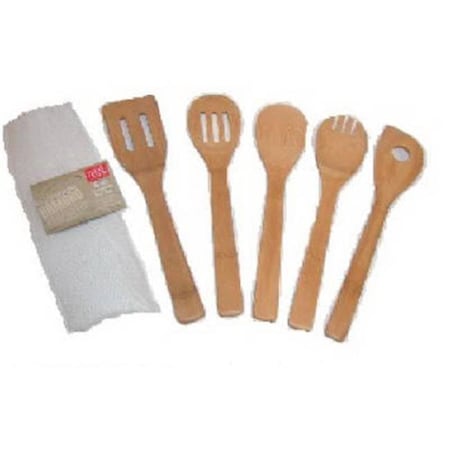 Bradshaw Bradshaw 25850 Bamboo Kitchen Tool Set; 5 Piece 842557